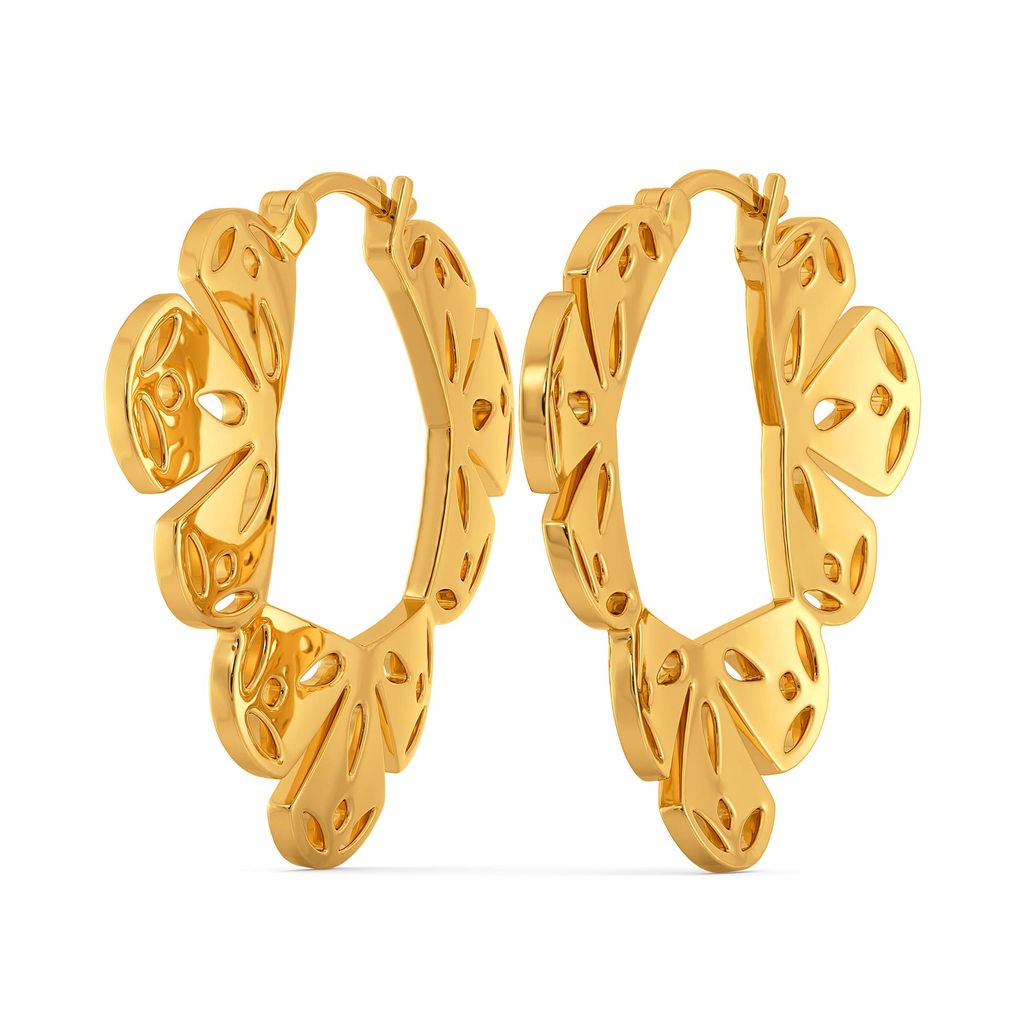 Lacy Stacy Gold Earrings