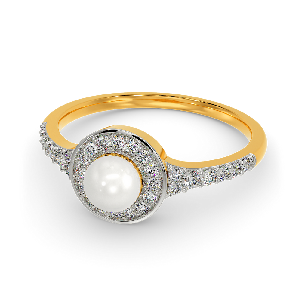 Tune Of Pearls Diamond Rings alternate view 2