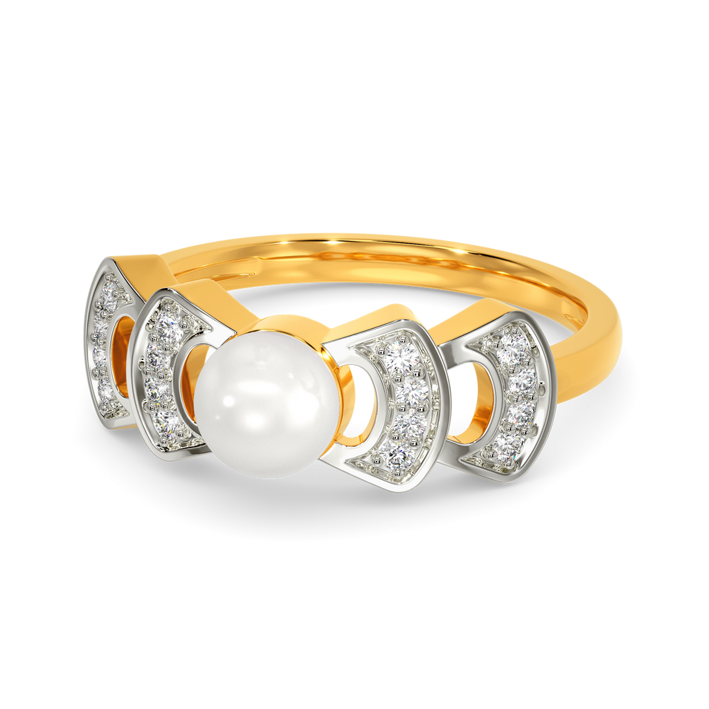 Vibin To Pearls Diamond Rings alternate view 2