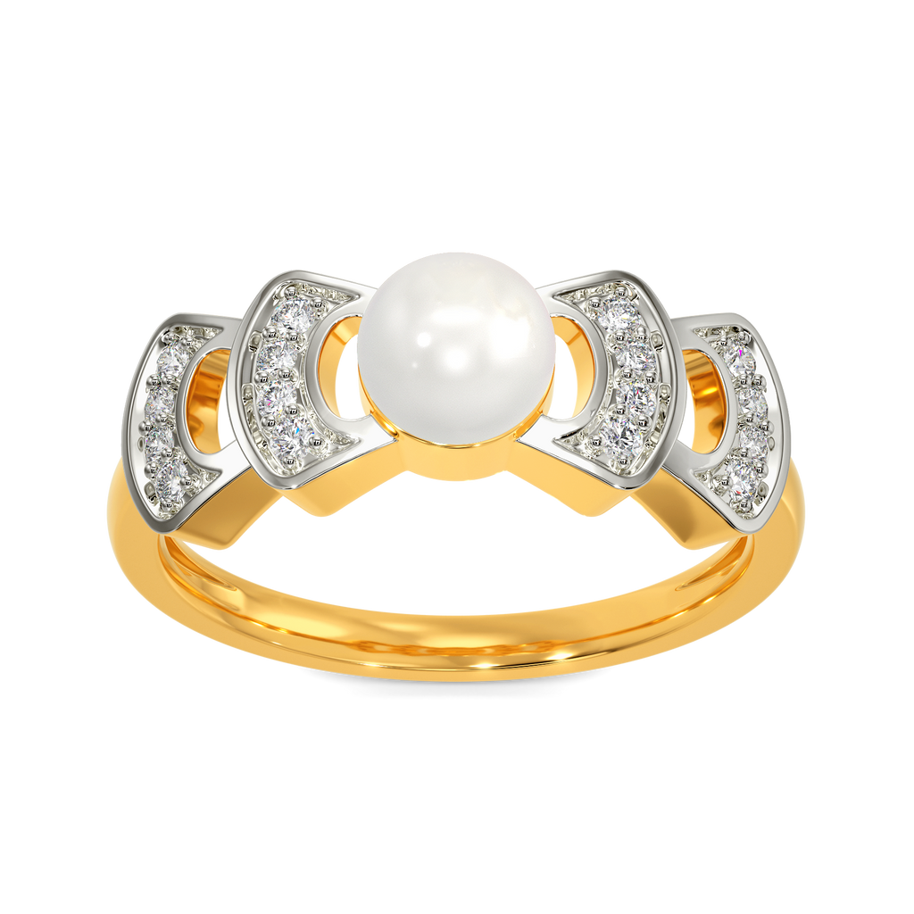Vibin To Pearls Diamond Rings alternate view 3