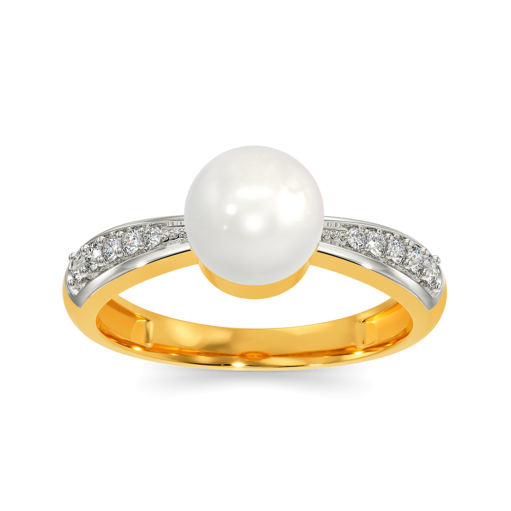 Pearl Queen Diamond Rings alternate view 3