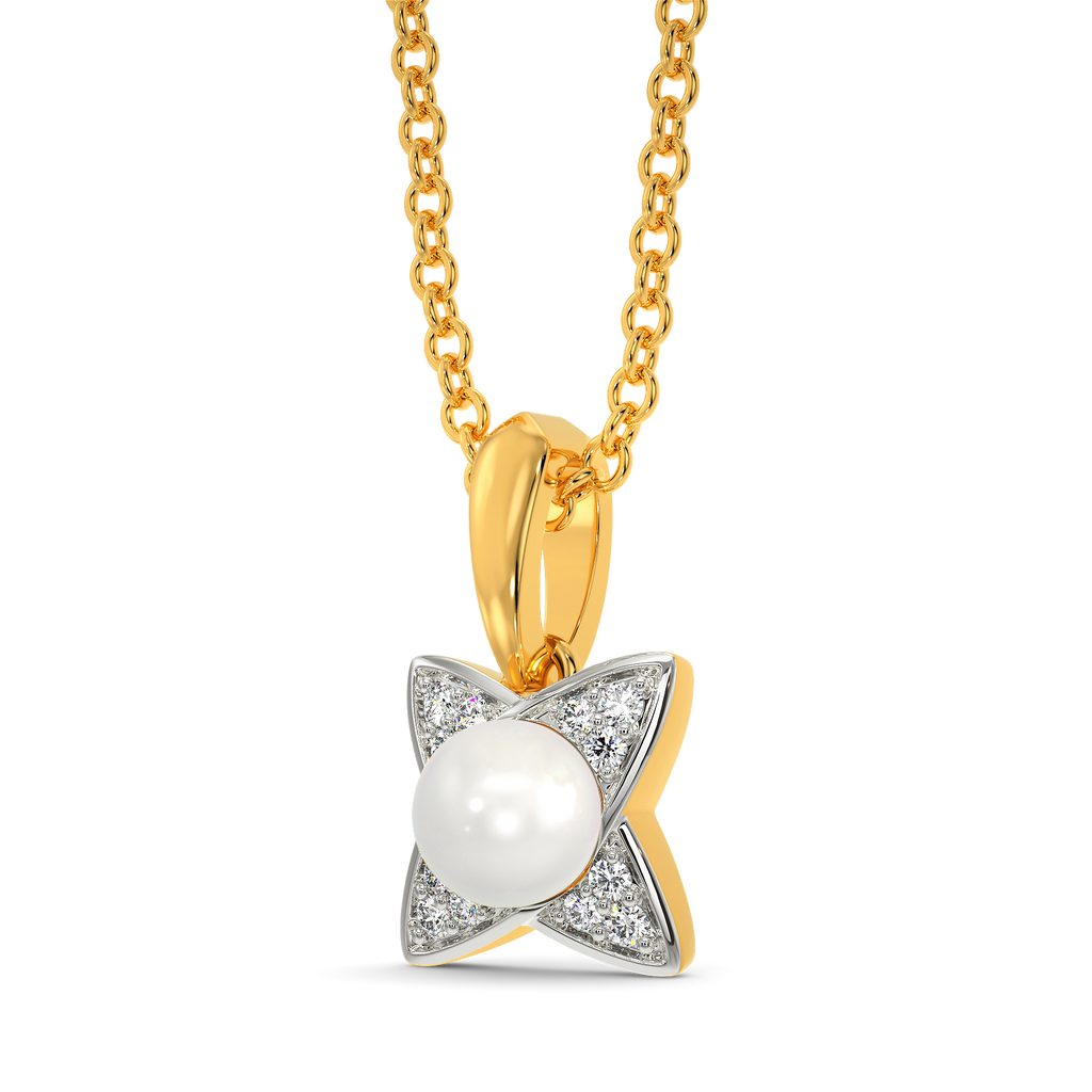 Drop-in Gem Diamond Pendants