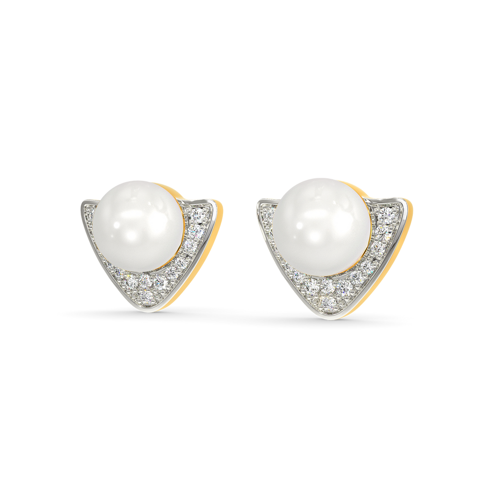 Drop-in Gem Diamond Earrings