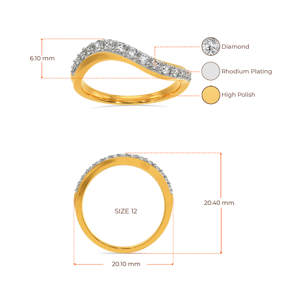 Drapescape Diamond Rings image