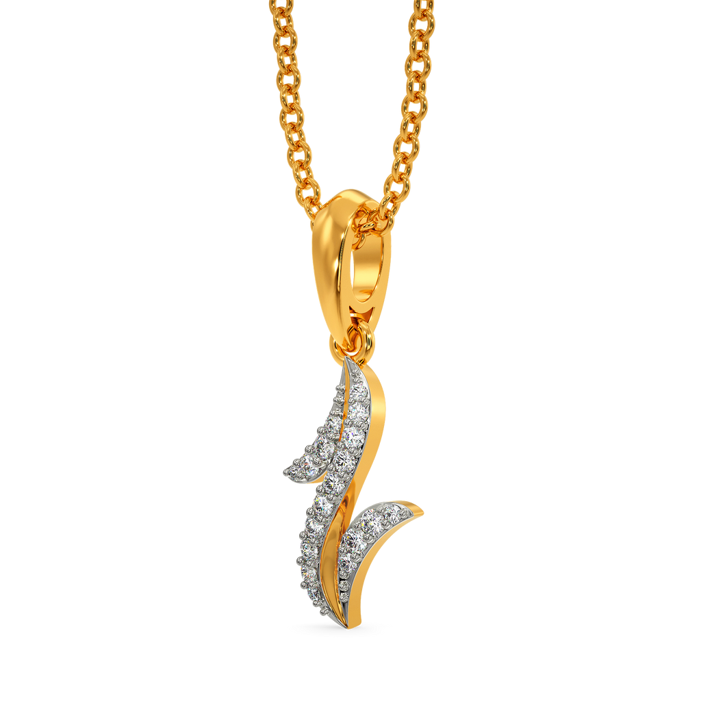 Drapescape Diamond Pendants