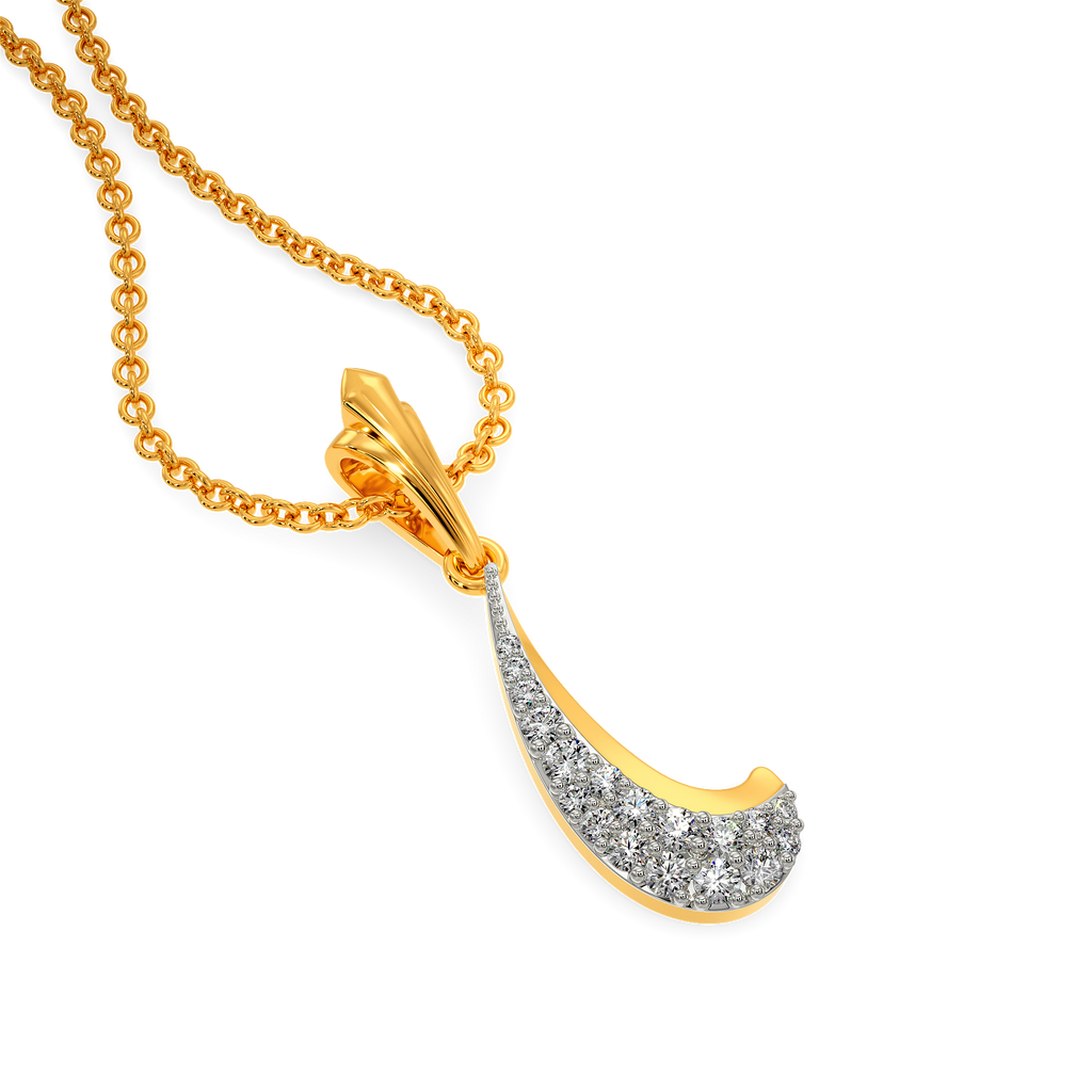 Drape Party Diamond Pendants
