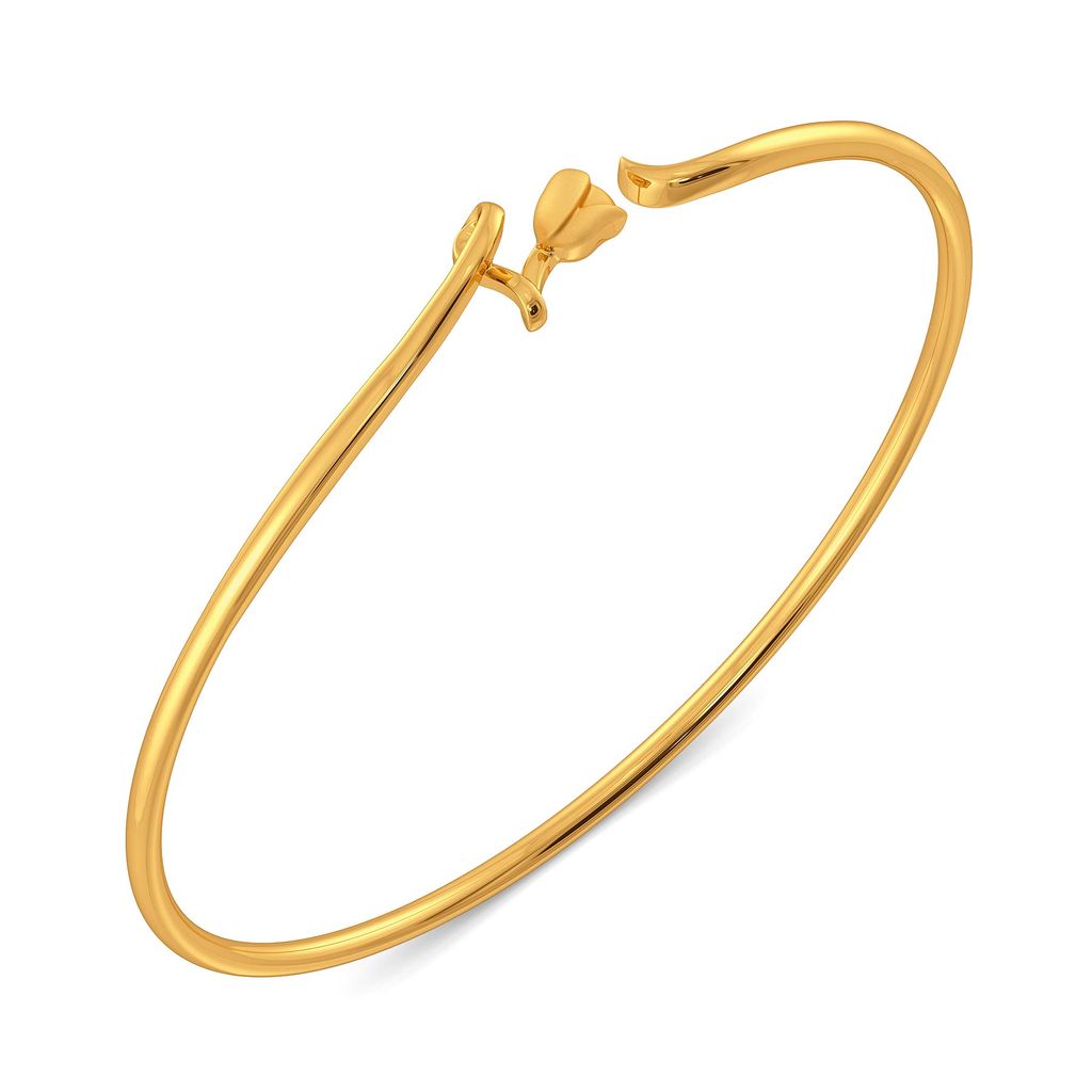 Twirl Vines Gold Bangles