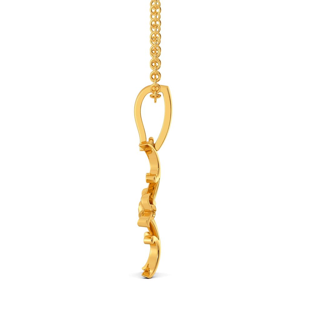 Print Reimagined Gold Pendants