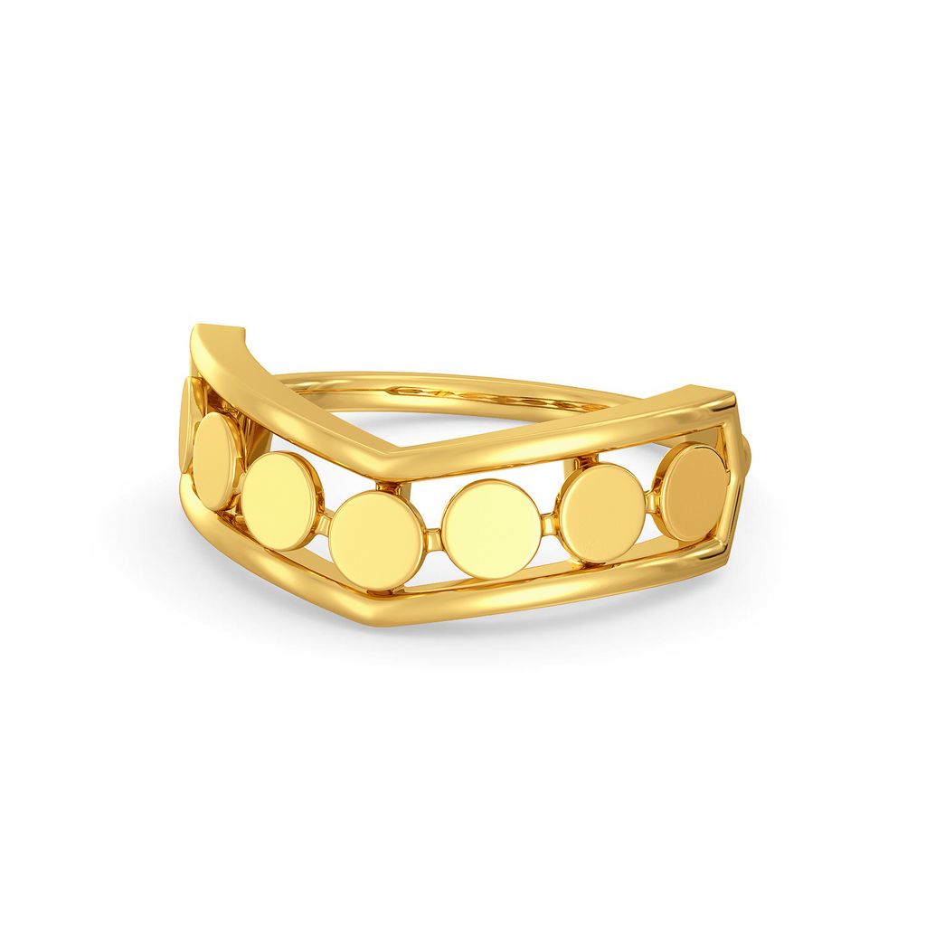 Disco Drama Gold Rings image