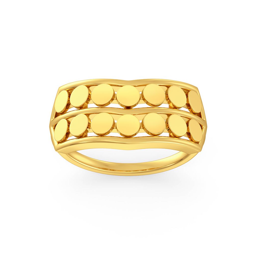 Glam N Glitter Gold Rings alternate view 3