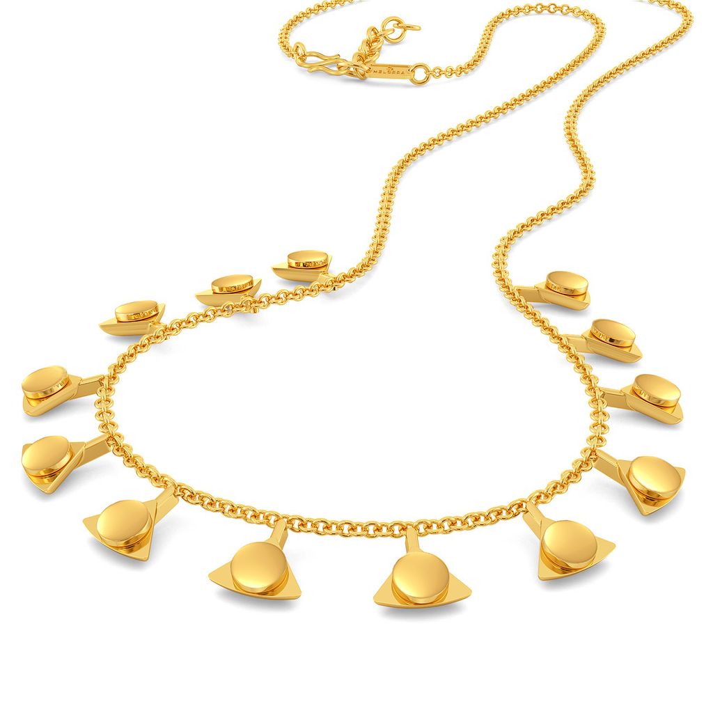 The Trance Dance Gold Necklaces