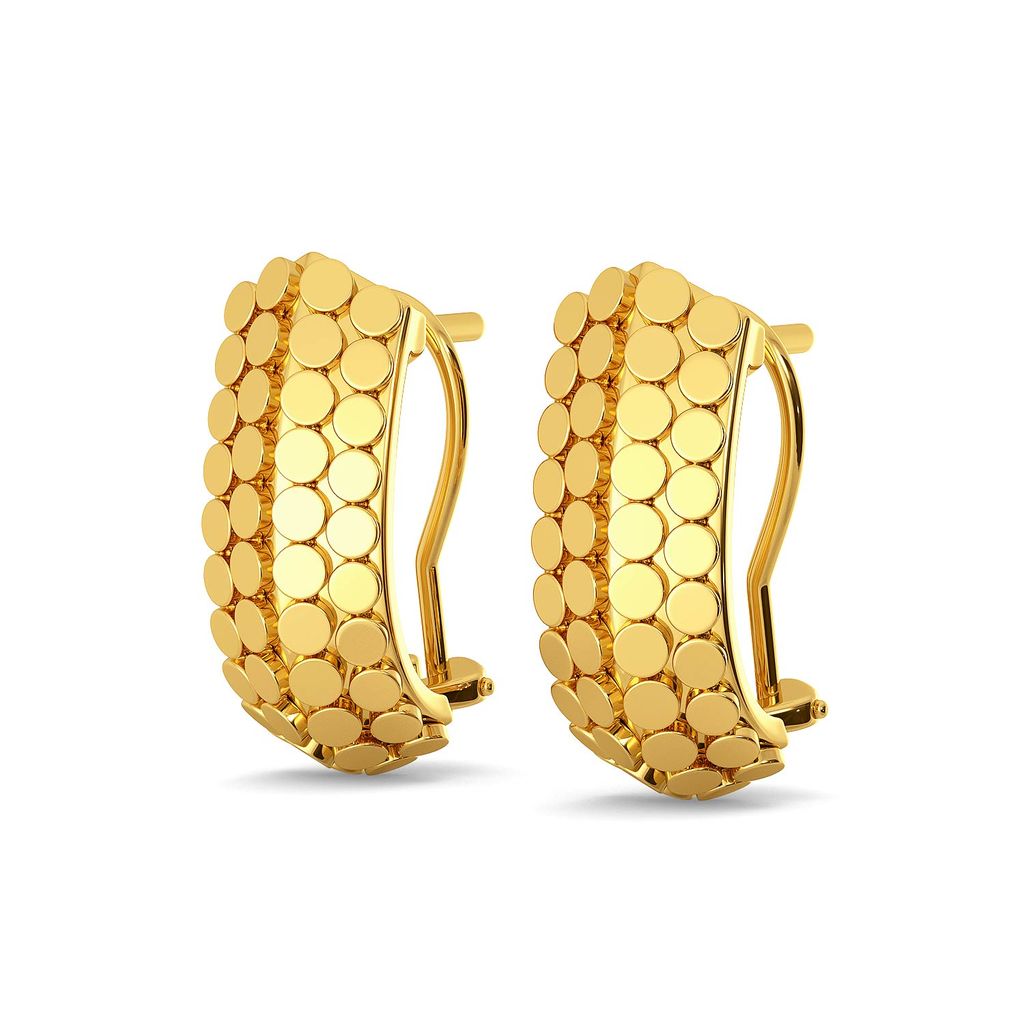 Prove Da Groove Gold Earrings
