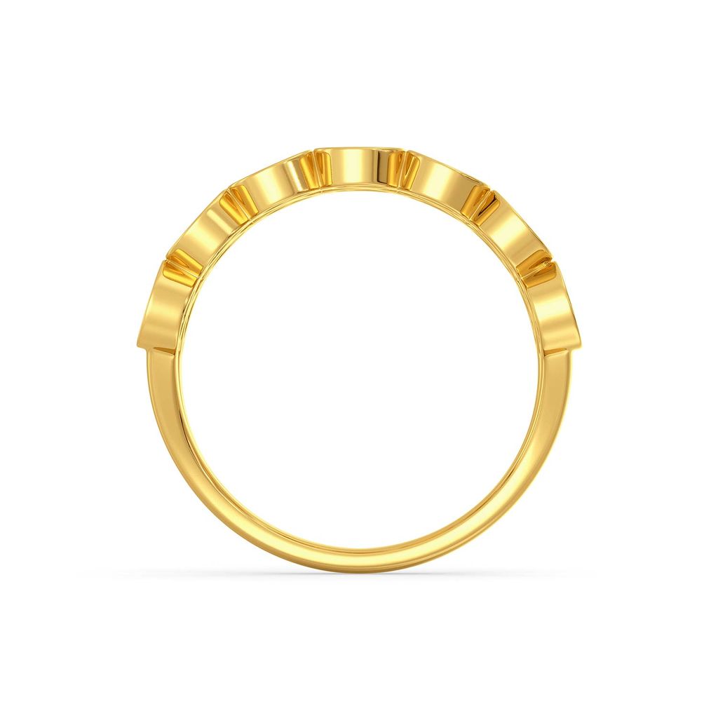 Shimmer N Glimmer Gold Rings image