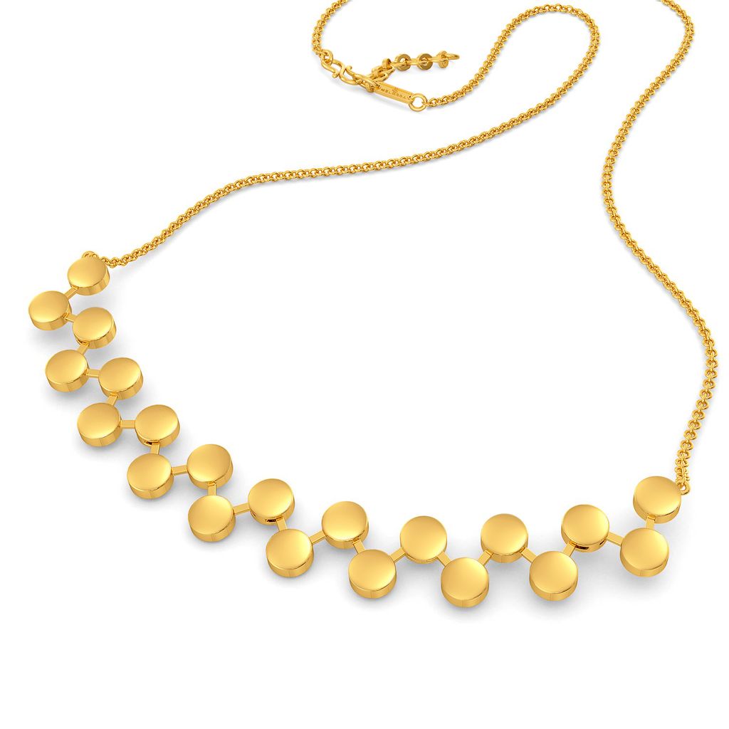 Shimmer N Glimmer Gold Necklaces