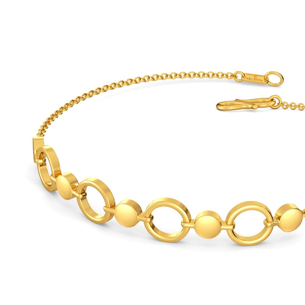 Sync in Sequin Gold Bracelets