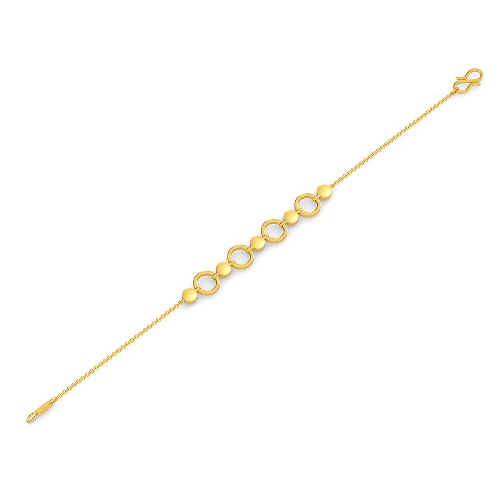 Sync in Sequin Gold Bracelets