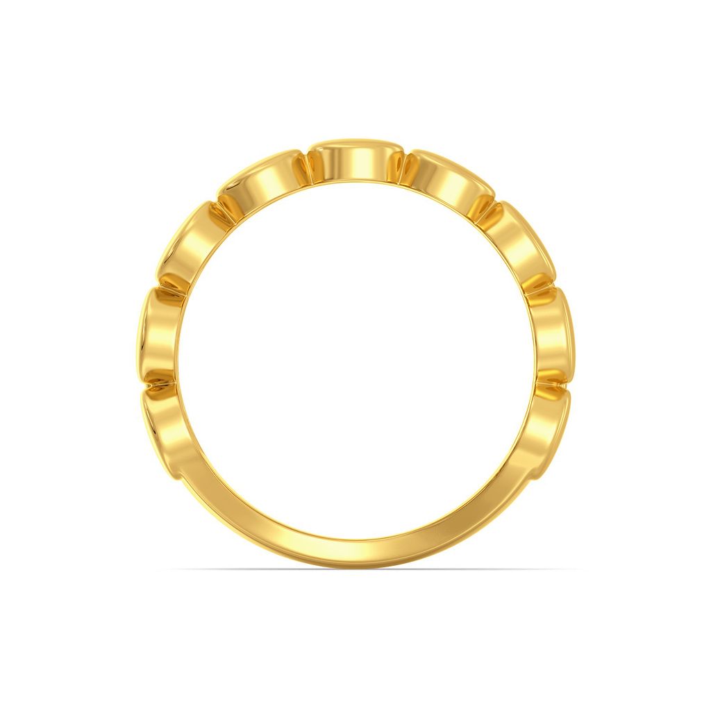 Sync in Sequin Gold Rings image
