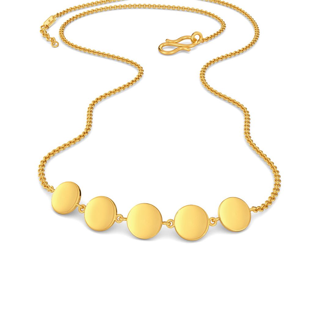 Coin Limbo Gold Necklaces