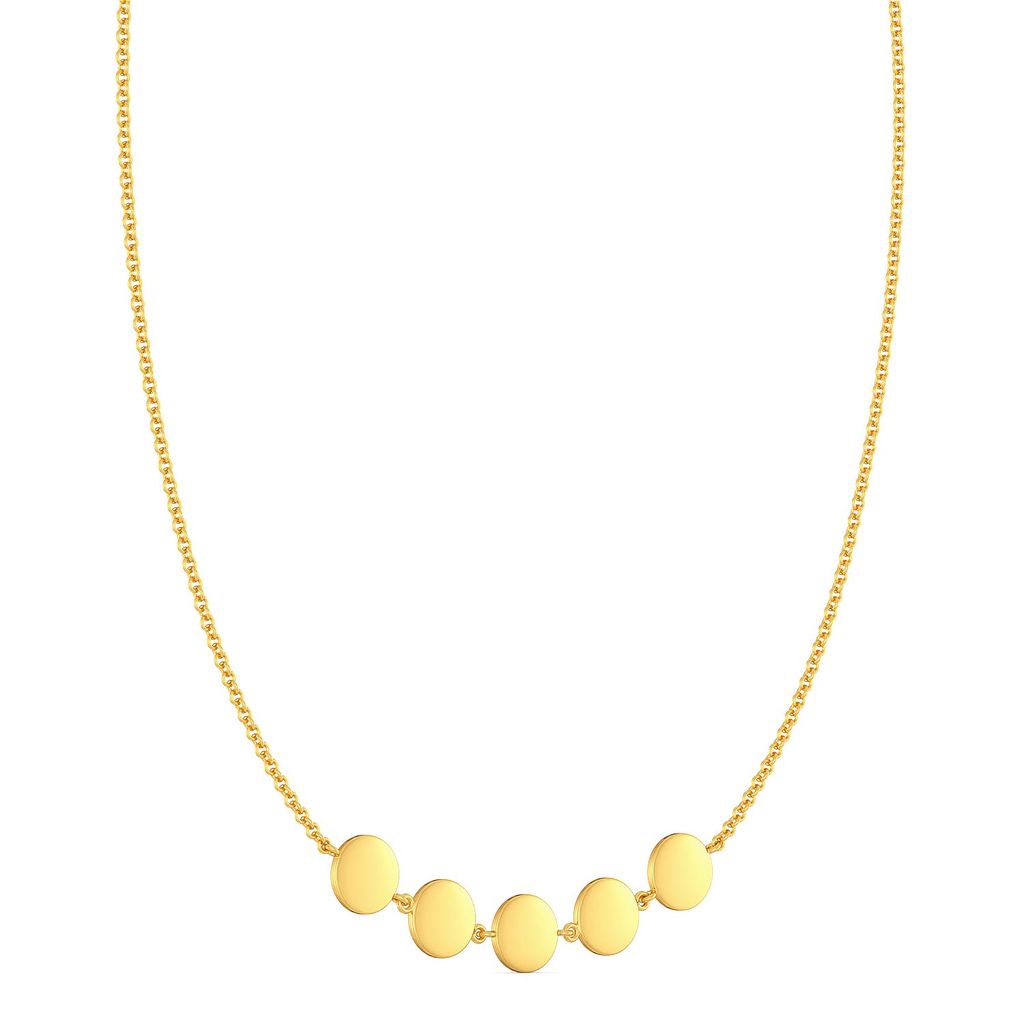 Coin Limbo Gold Necklaces