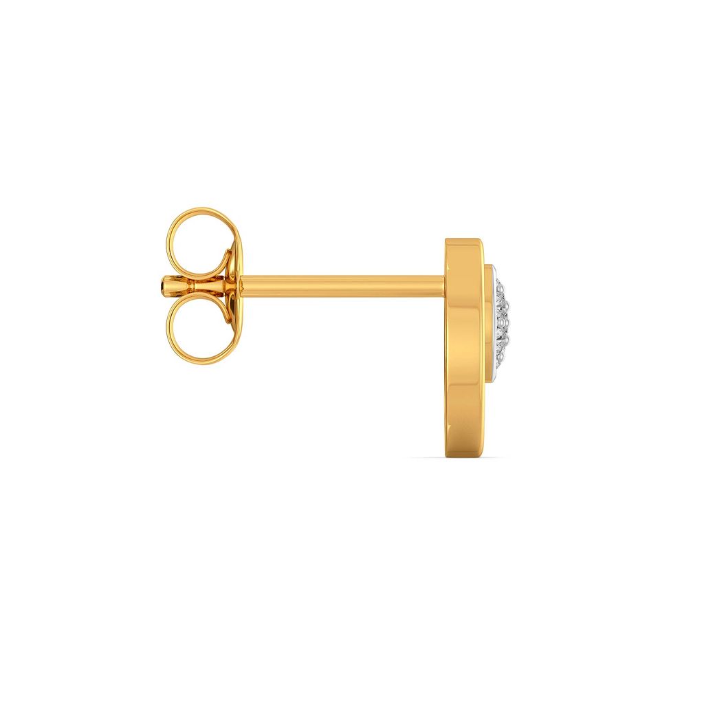 Double Sphere Diamond Earrings