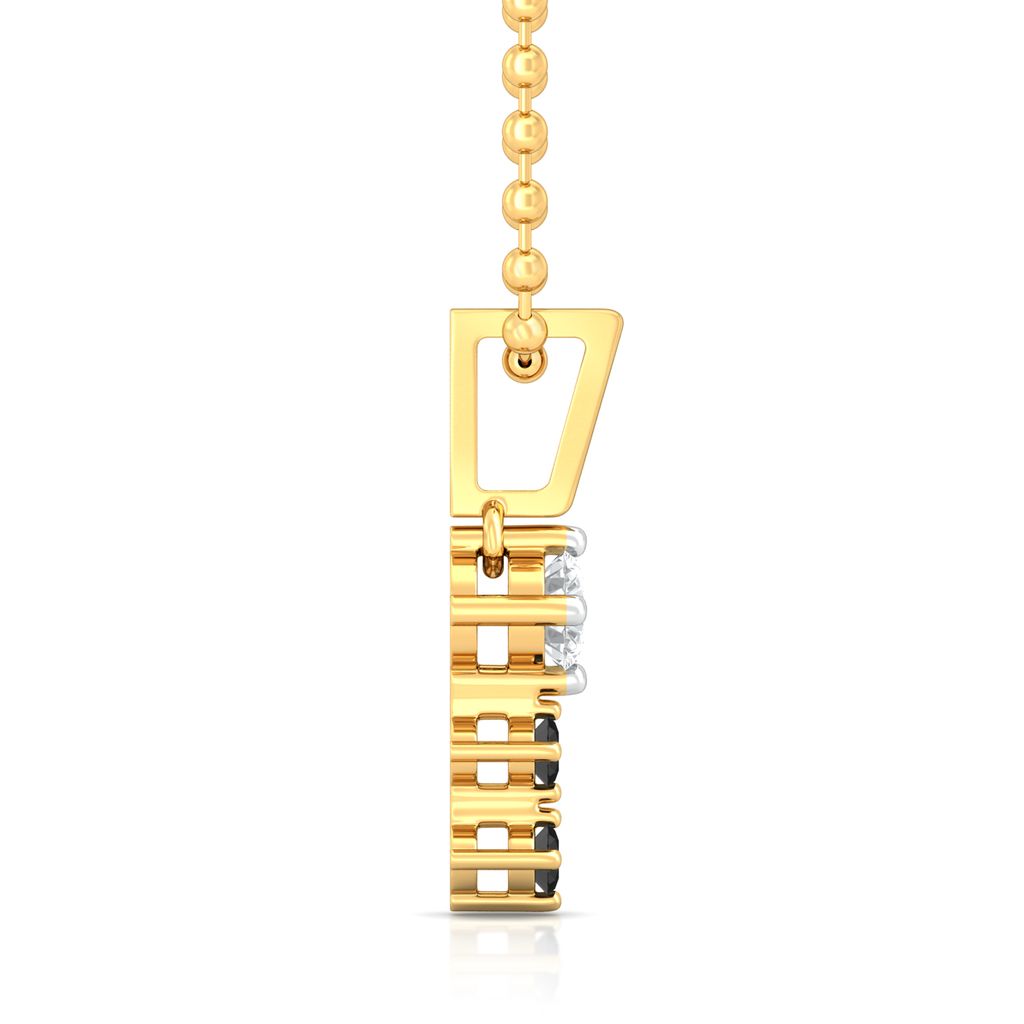 Duet of Dots Diamond Pendants
