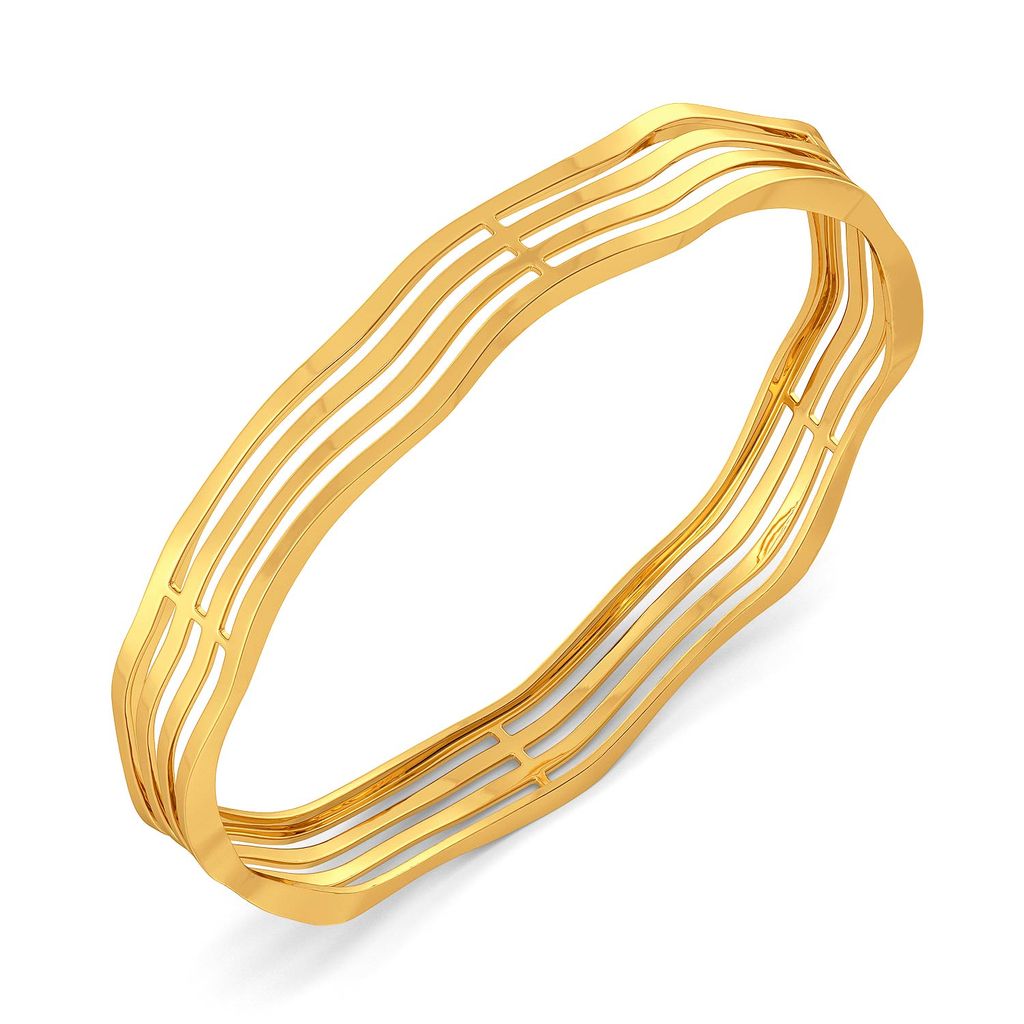 Doll Sprawl Gold Bangles