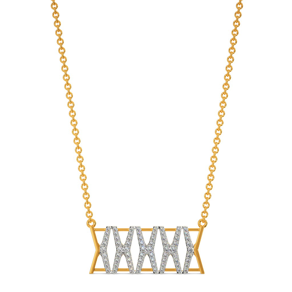 Viva Volume Diamond Necklaces