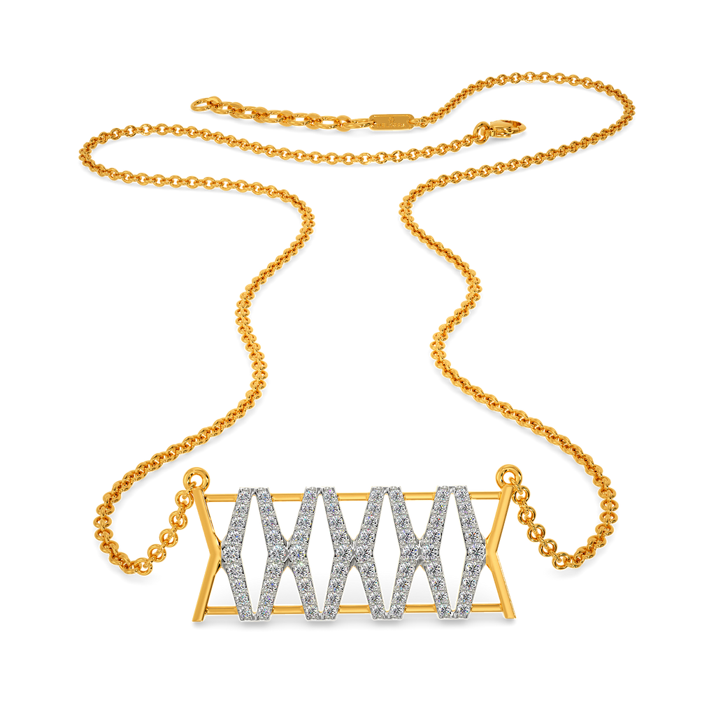 Viva Volume Diamond Necklaces