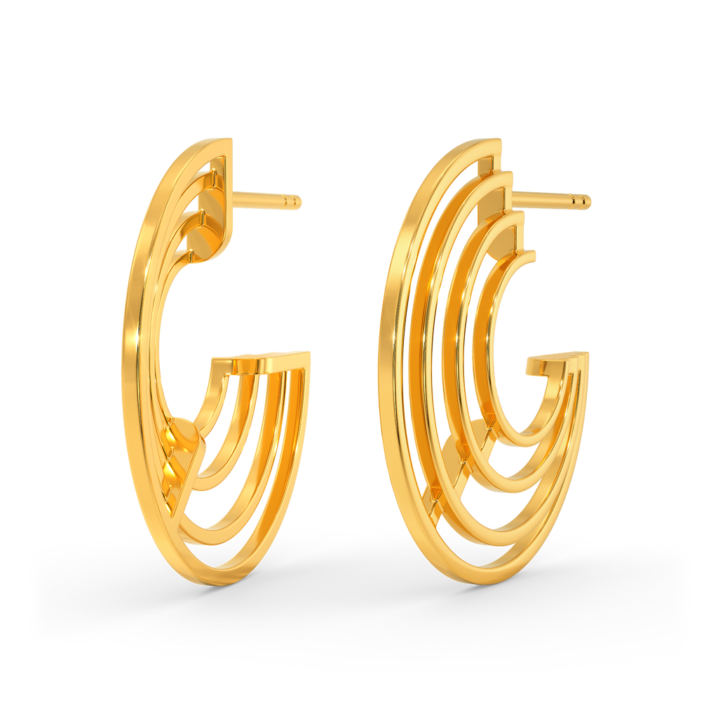 Volumize Me Gold Earrings