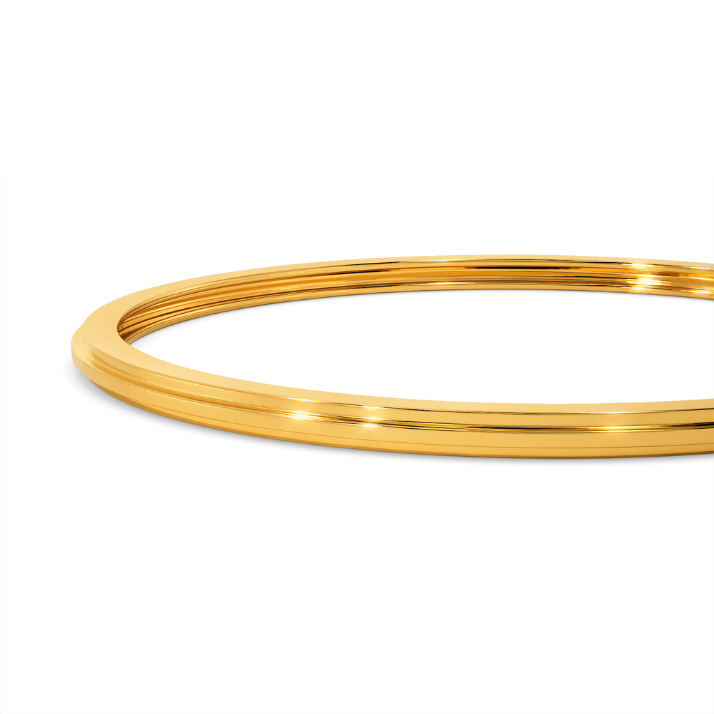 Volumize Me  Gold Bangles
