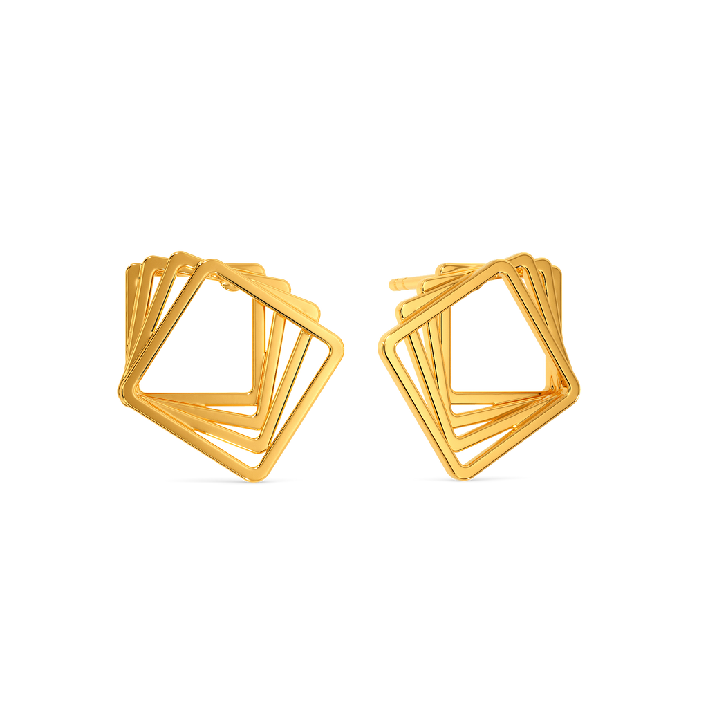 Volumanize Gold Earrings
