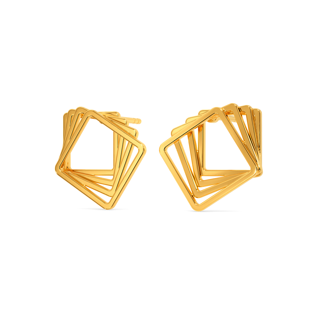 Volumanize Gold Earrings