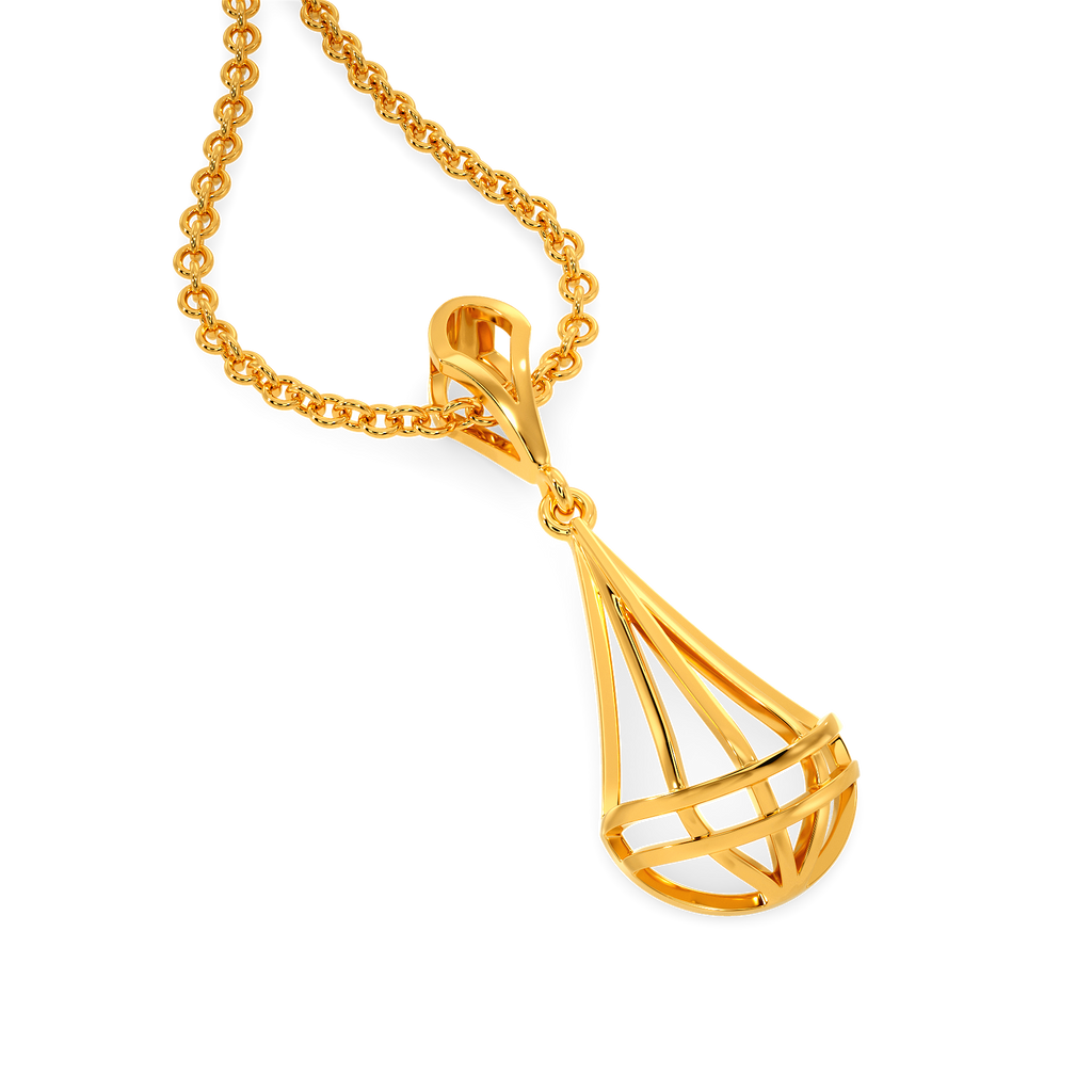 Volume Pop Gold Pendants