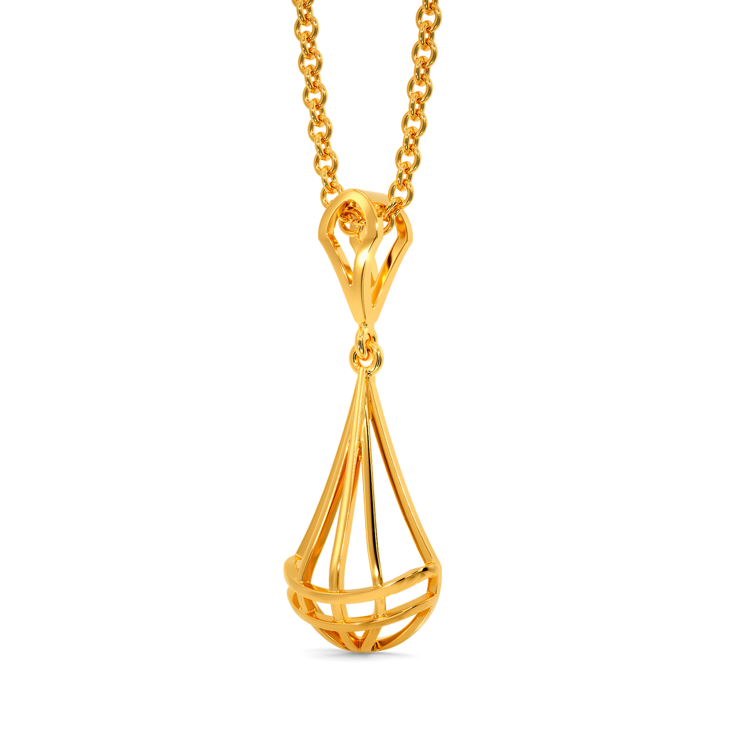 Volume Pop Gold Pendants