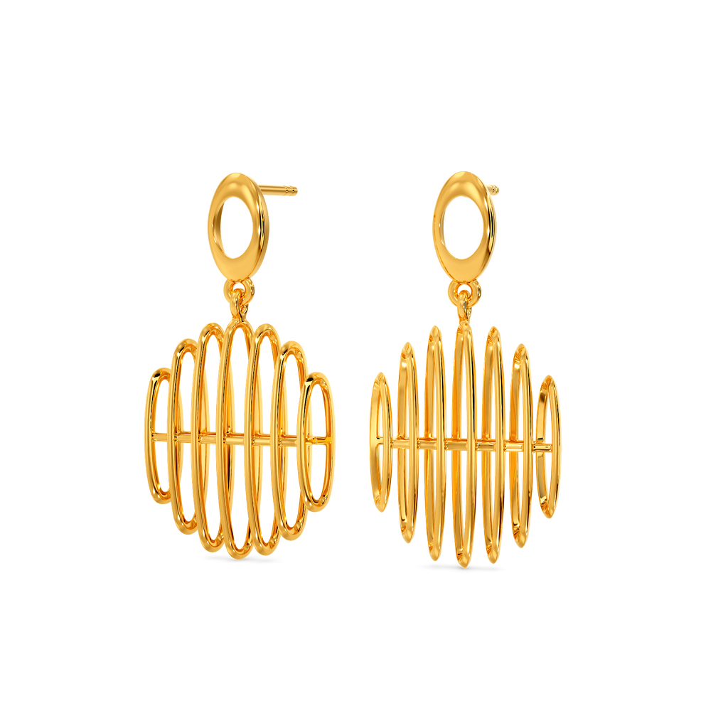 Volume Assert Gold Earrings