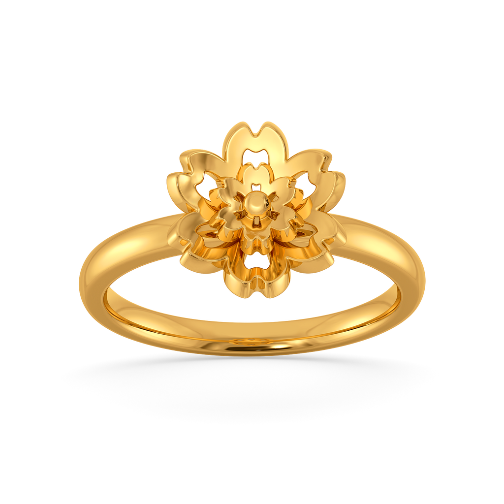 Amber Glow Gold Rings alternate view 3