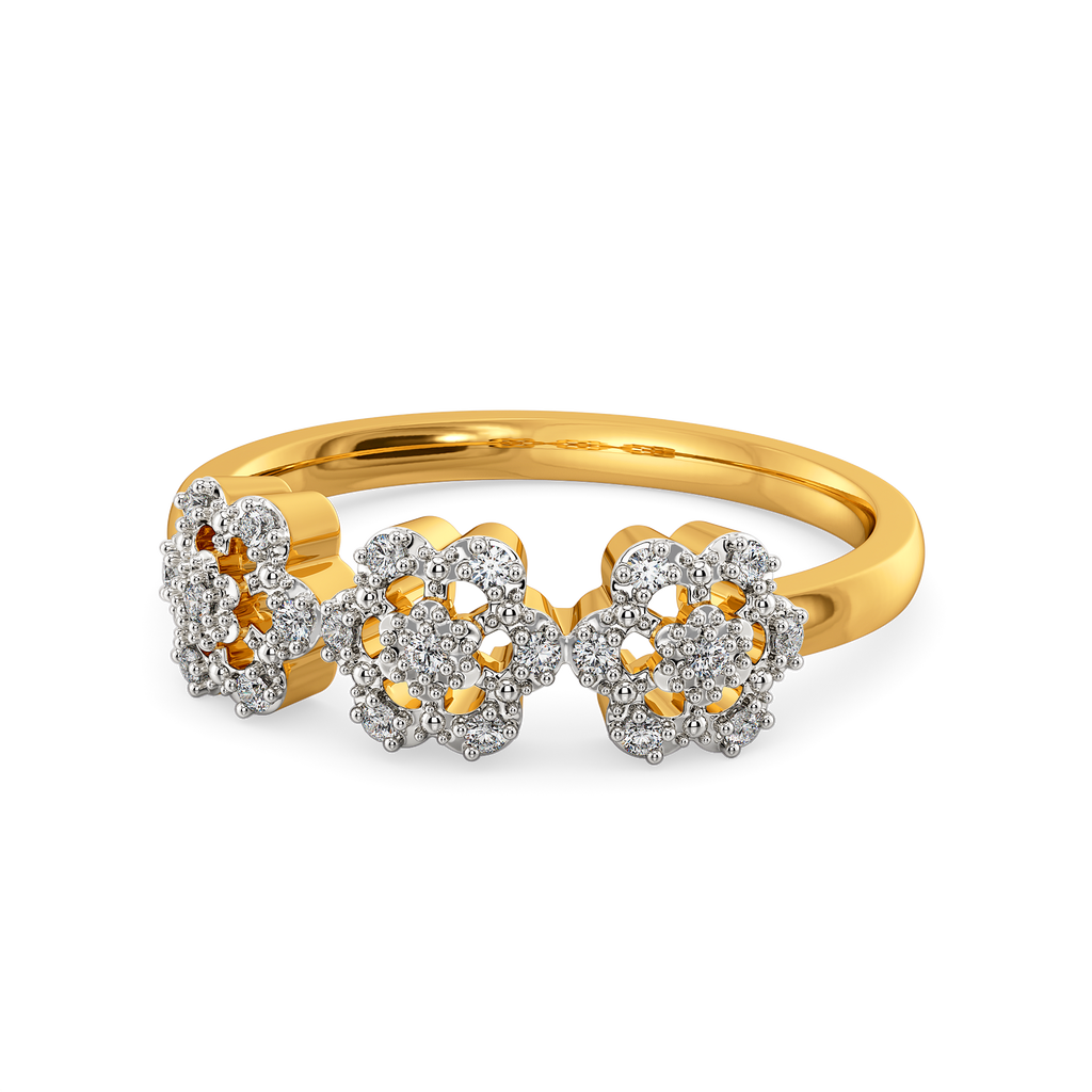 Golden Radiance Diamond Rings alternate view 2