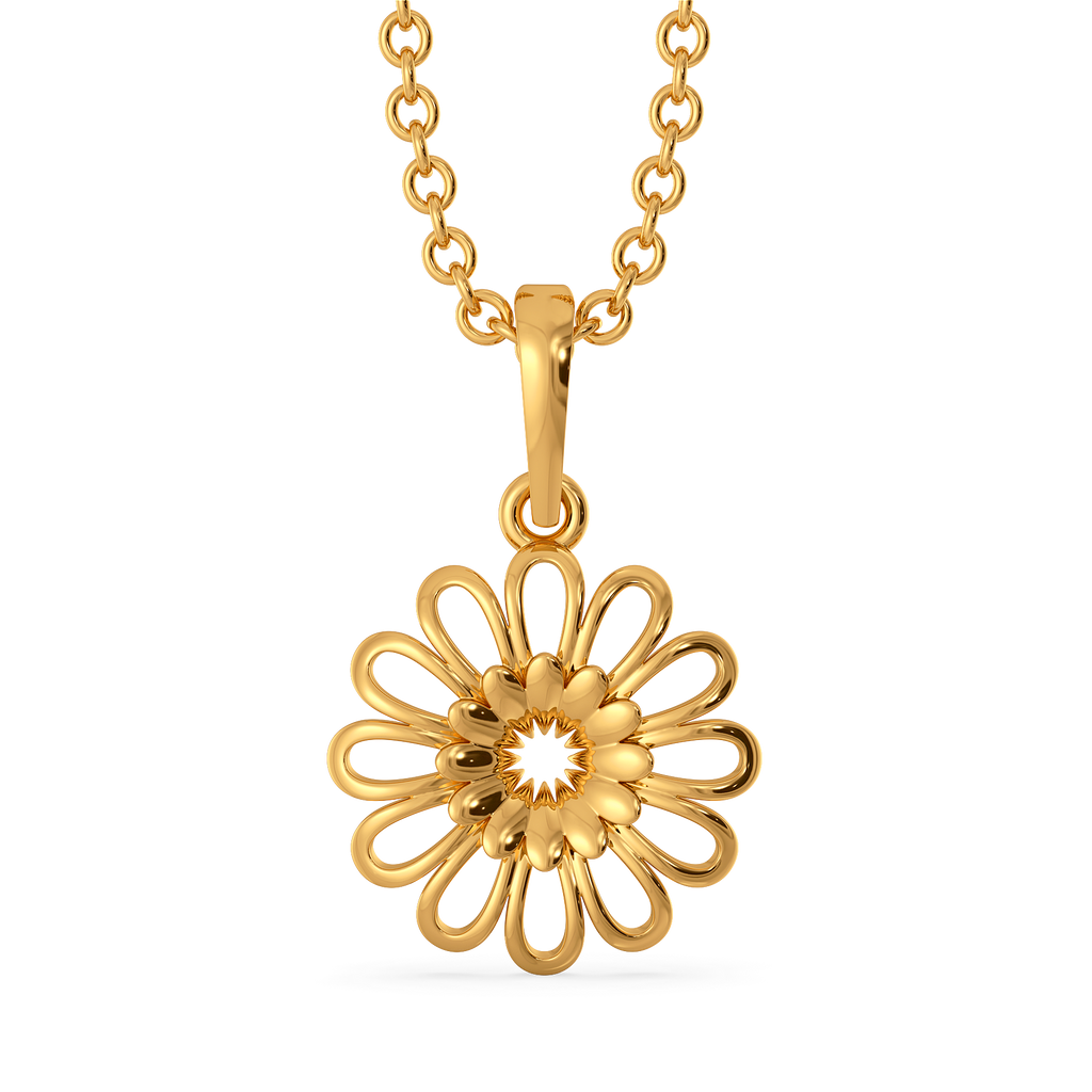 Autumn Glow Gold Pendants