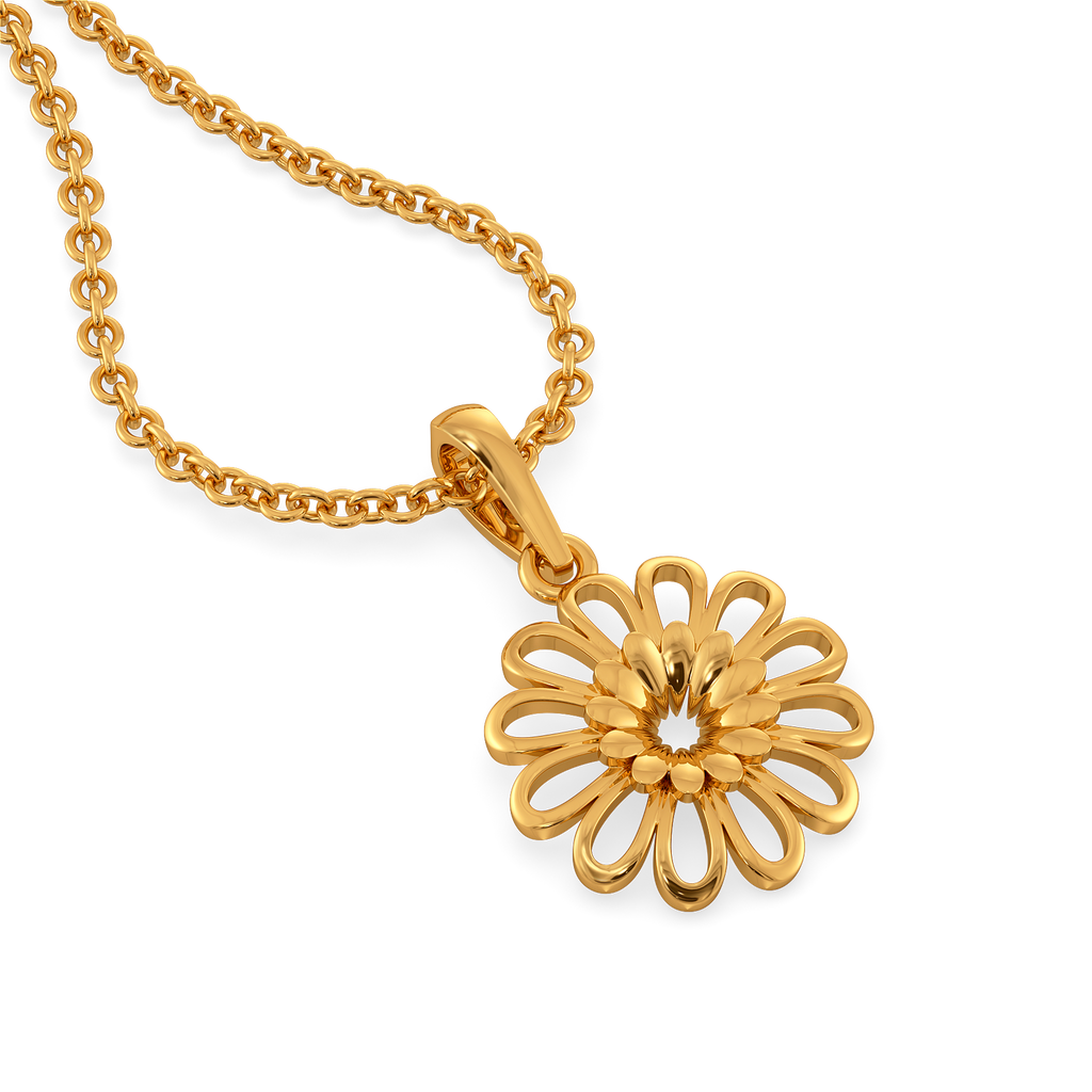 Autumn Glow Gold Pendants