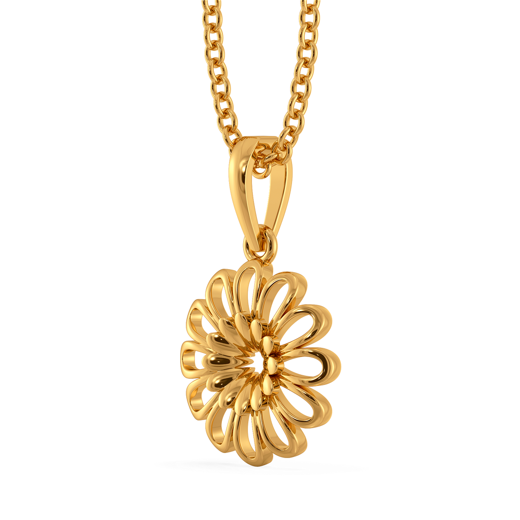 Autumn Glow Gold Pendants