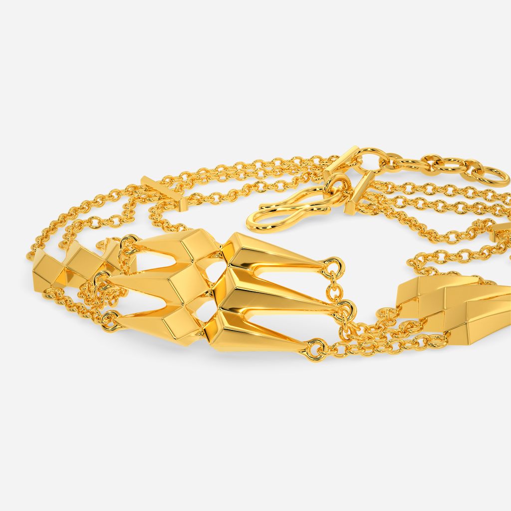 Dominatrix Trysts Gold Bracelets