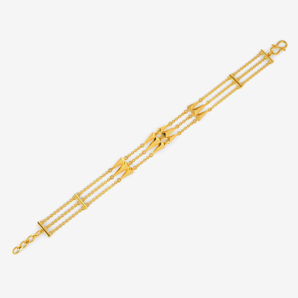 Dominatrix Trysts Gold Bracelets
