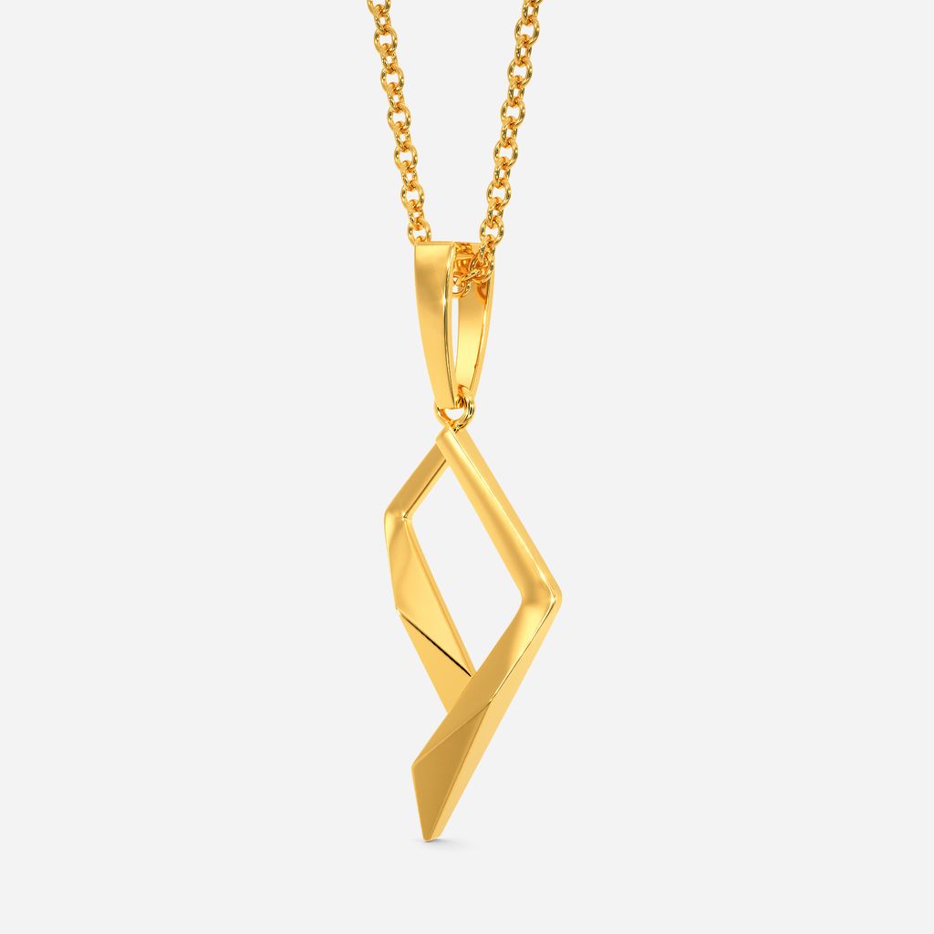Corseted Chic Gold Pendants