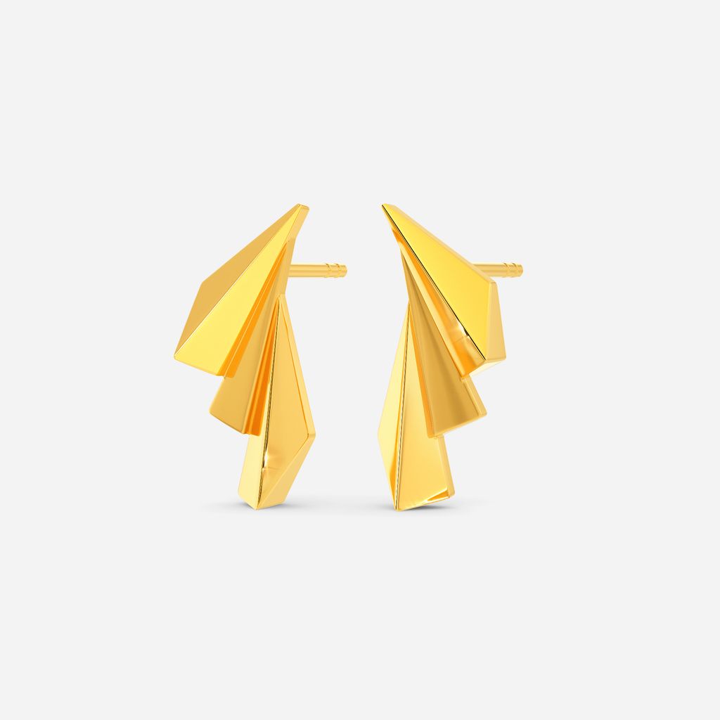 Femme Fatale Gold Earrings