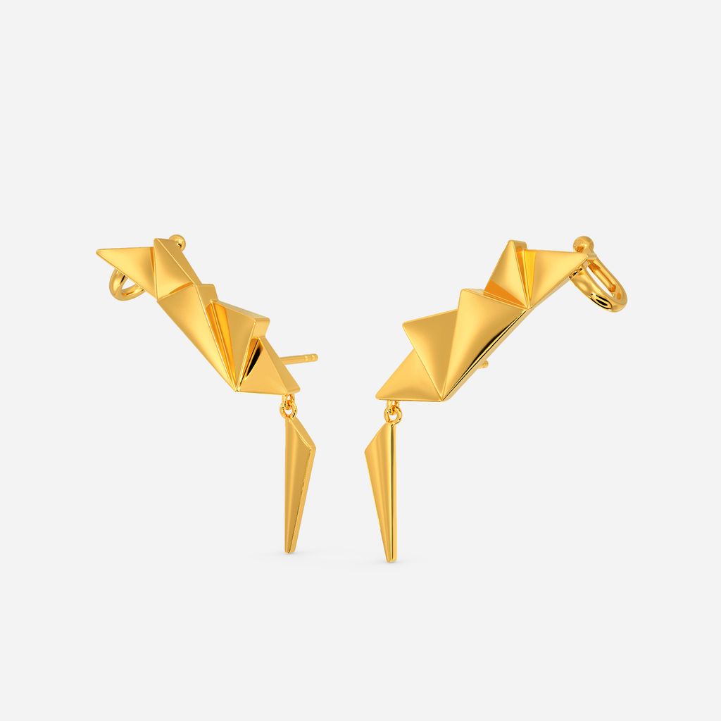 Dare to Dominatrix Gold Earrings