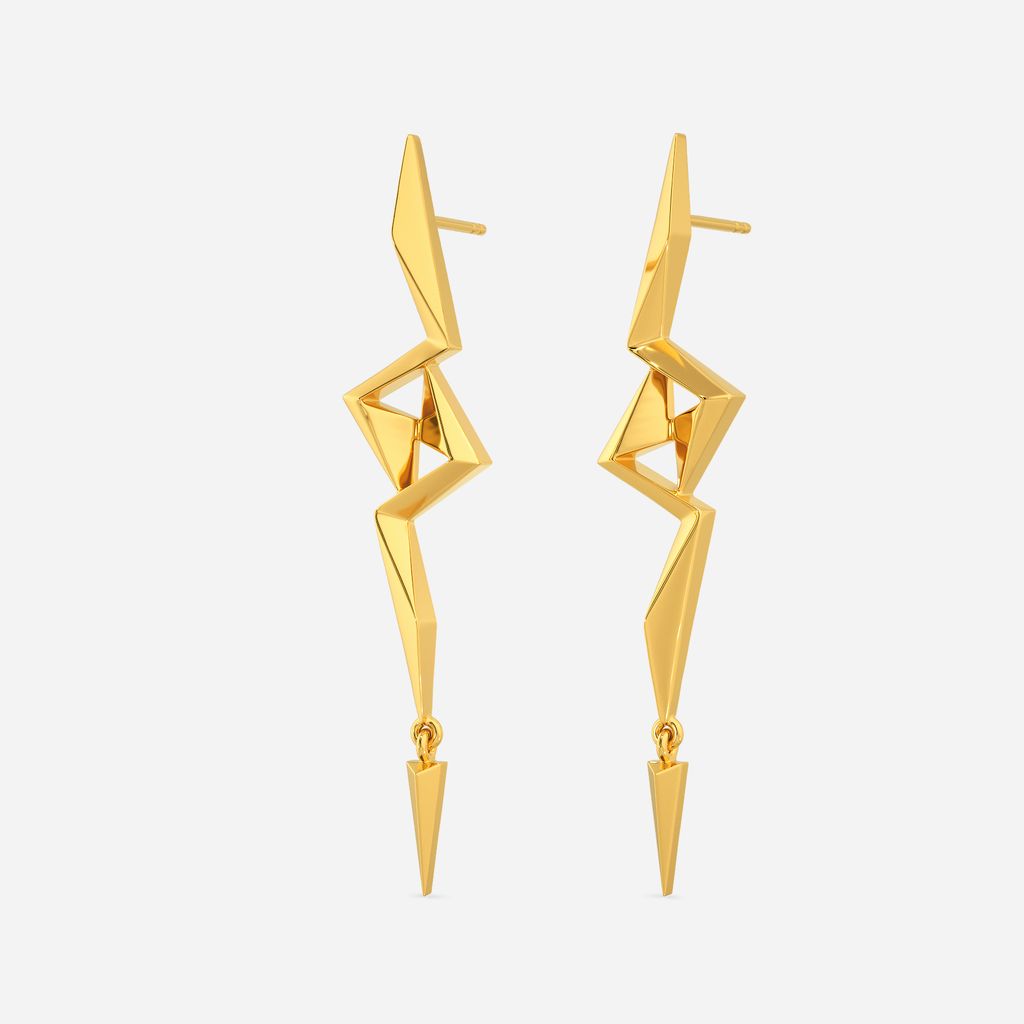 Domina Vibes Gold Earrings