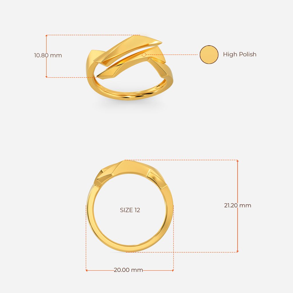 My Kinda Enigma Gold Rings image