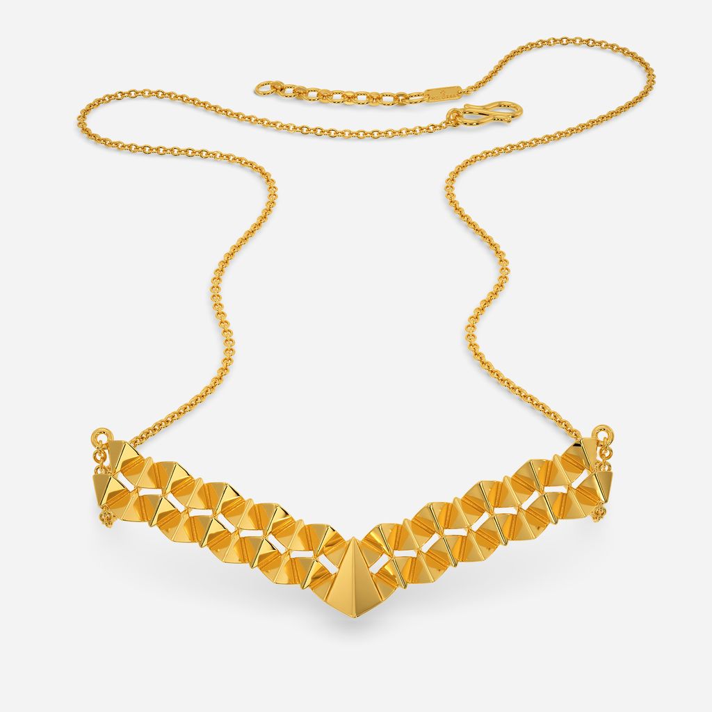 My Kinda Enigma Gold Necklaces