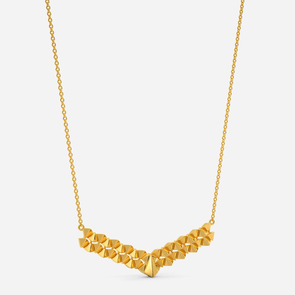 My Kinda Enigma Gold Necklaces