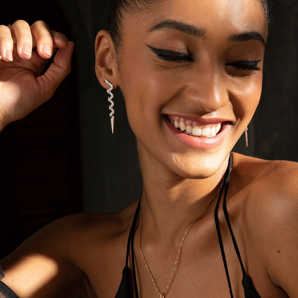 Untamed Stunner Diamond Earrings